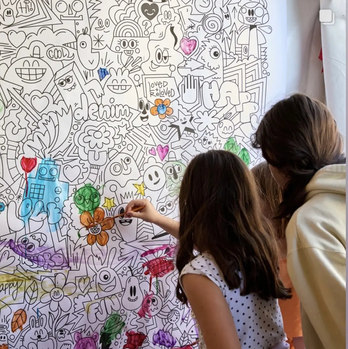 Kudro kids x Wotto Doodle Art Wall at Field & Supply