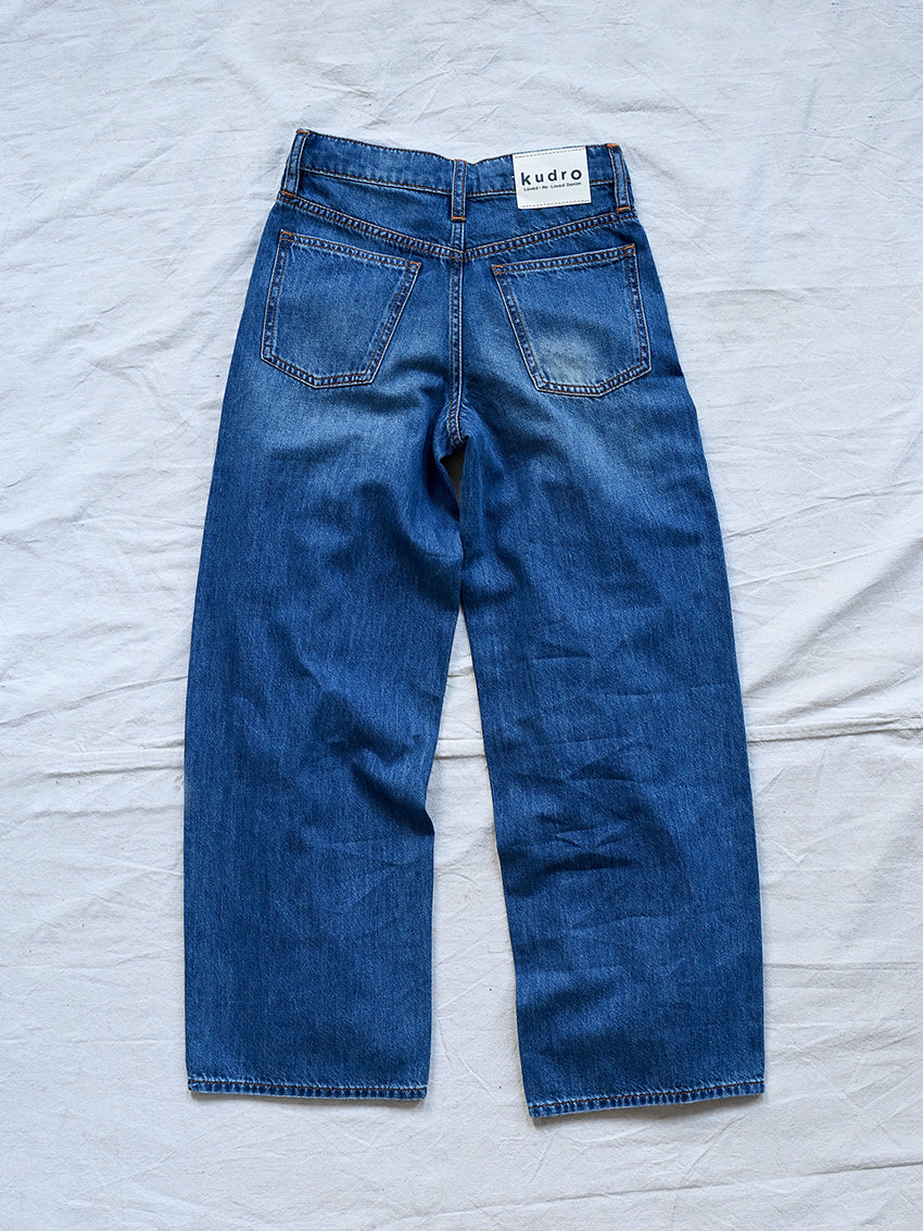 Kudro Kids The Wide-Leg denim jeans full image