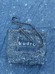 The Tote Kudro Kids tote bag made from sustainable denim
