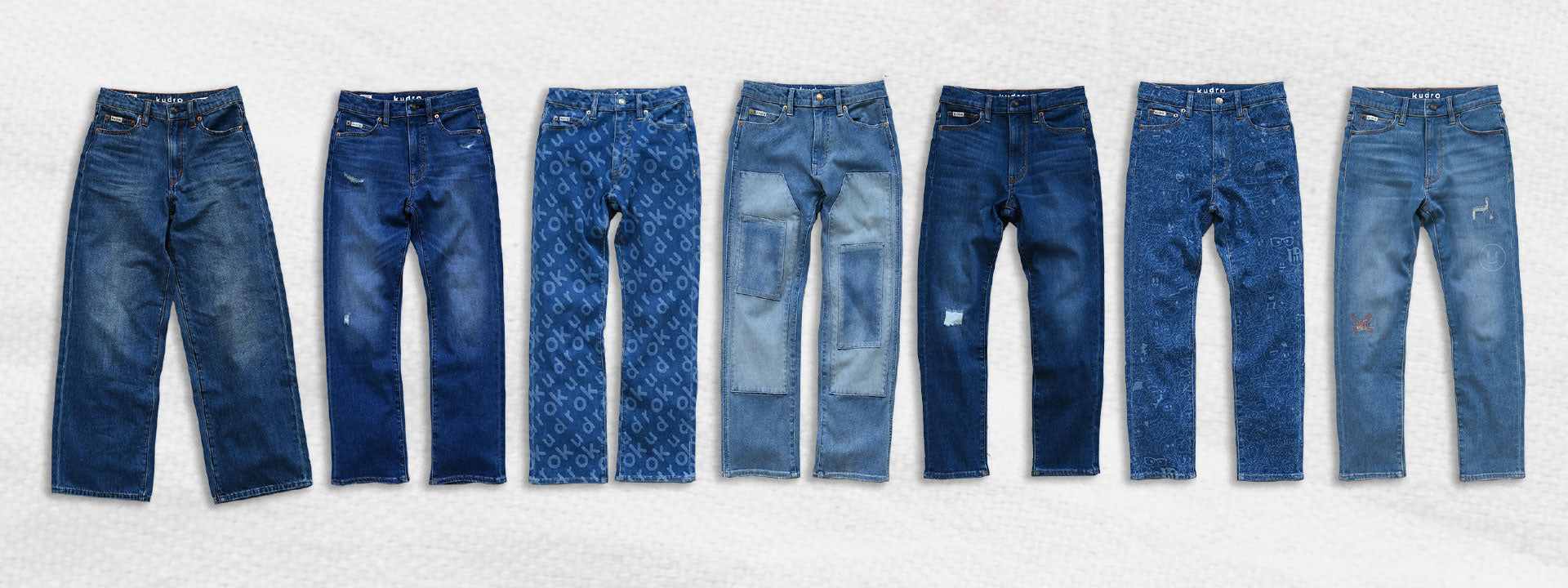 Kudro Kids denim jeans collection range showcase