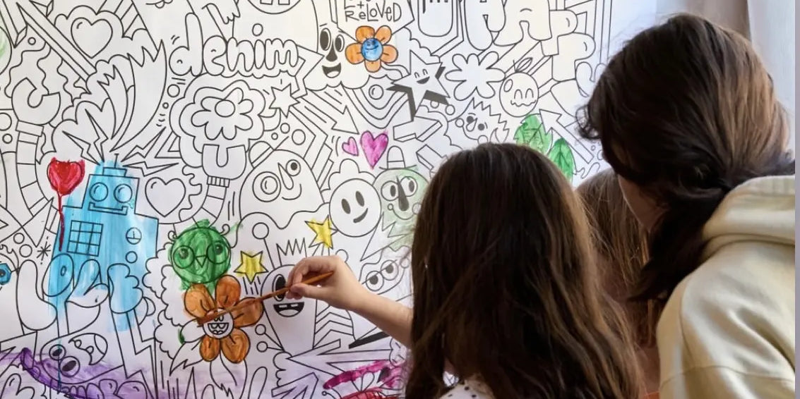 Kudro kids x Wotto Doodle Art Wall at Field & Supply