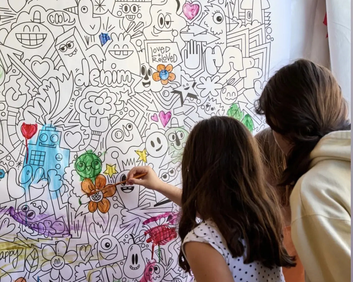 Kudro kids x Wotto Doodle Art Wall at Field & Supply