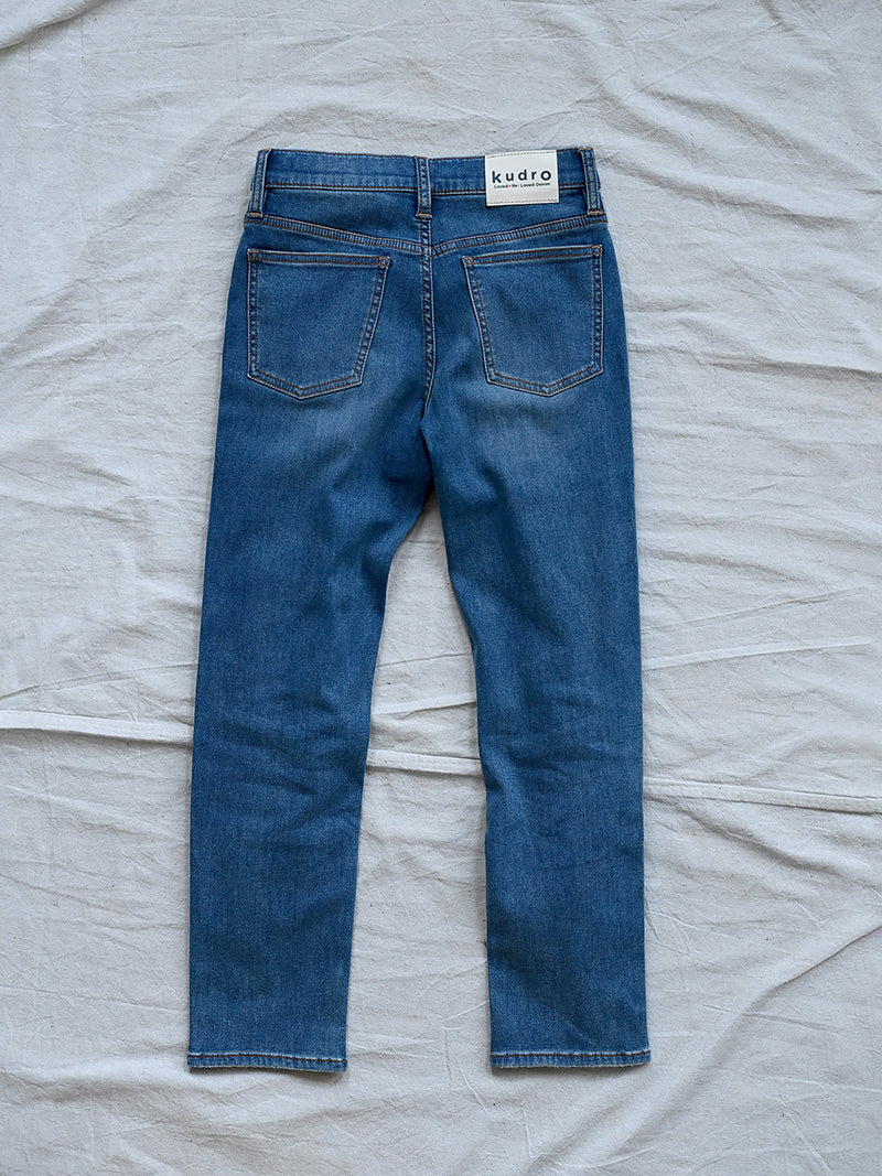 Kudro Kids The Repair Skinny leg denim jeans back pockets