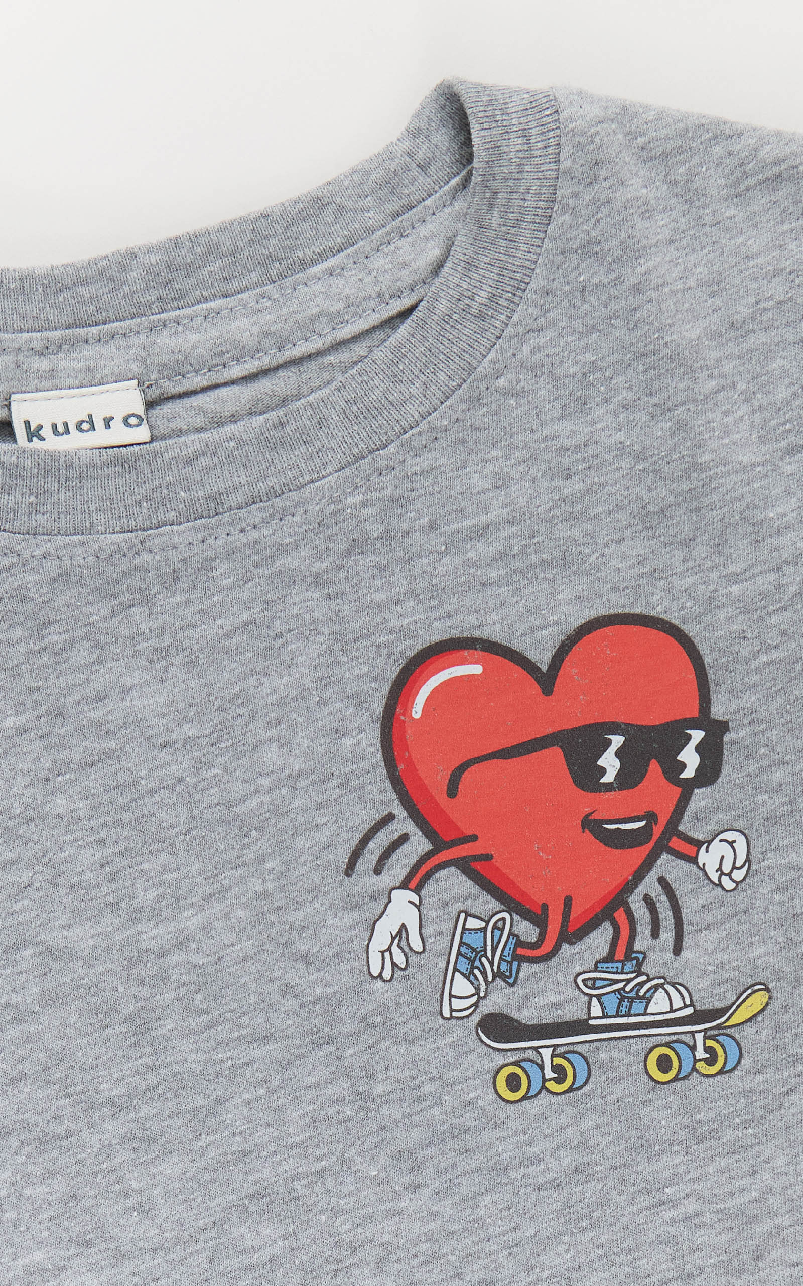 Heart Skater Graphic T-shirt