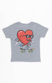 Heart Skater Graphic T-shirt