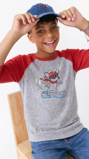 Snow Dog Graphic T-shirt