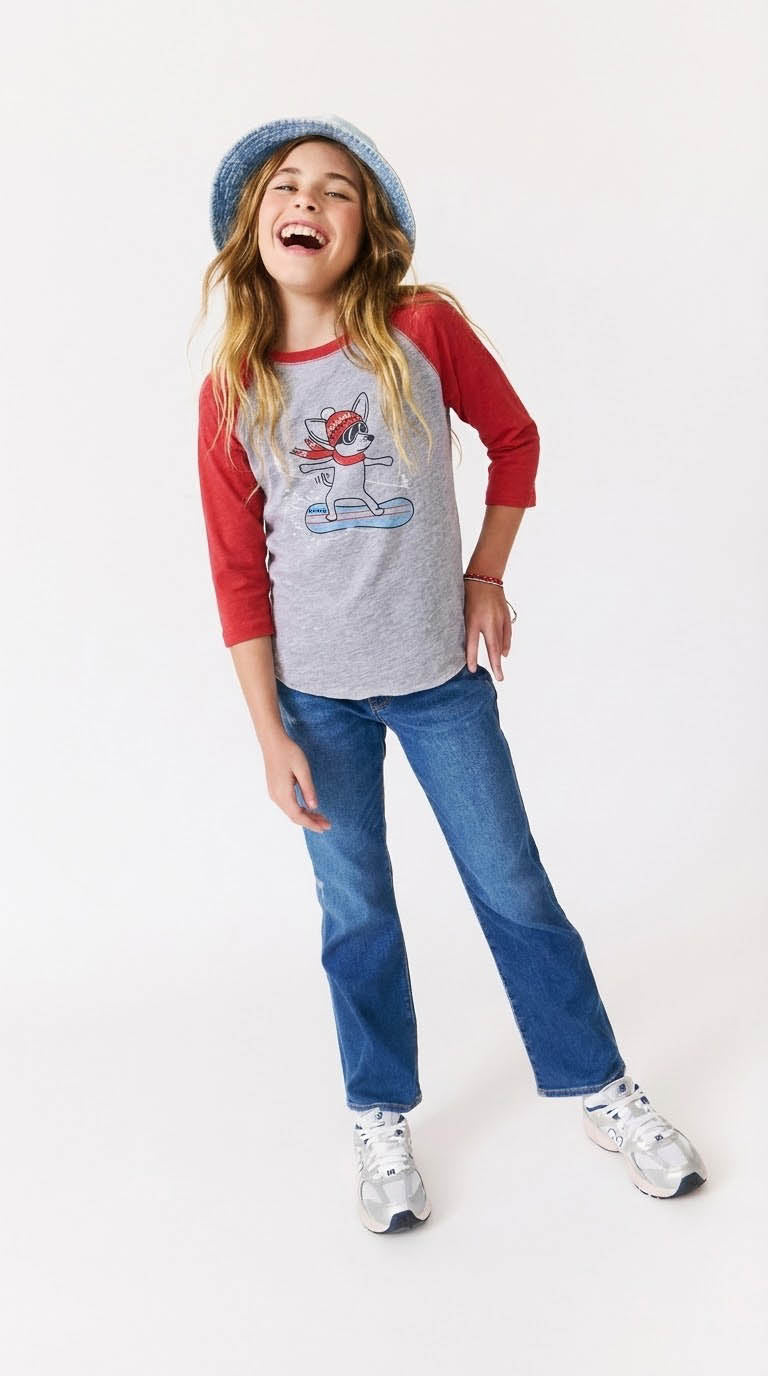 Snow Dog Graphic T-shirt